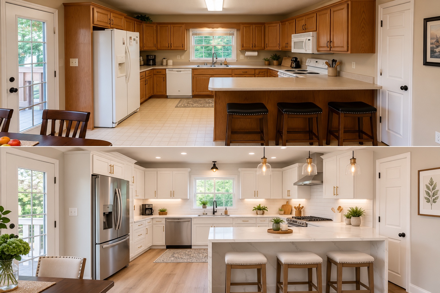 Kitchen Remodel — Before & After